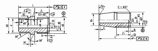 雙向接頭體、焊接接頭體 錐密封鋼絲編織膠管總成